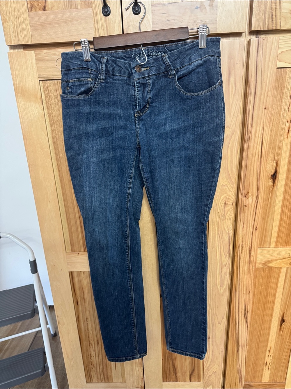 Faded Glory Dark Indigo Skinny Jeans